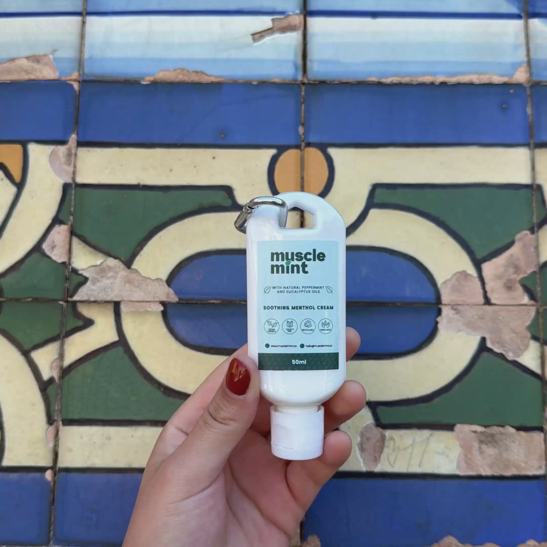 Muscle Mint Travel Size Menthol Cream